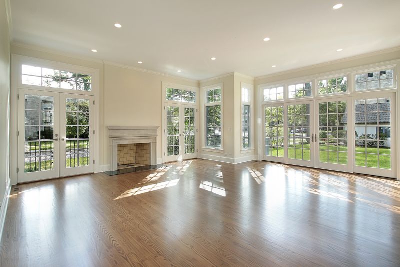 Large Picture Windows in Living Room